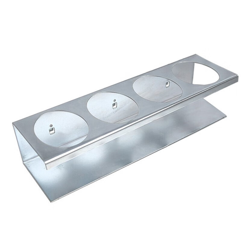 Square hole hole plate storage rack screwdriver wrench round bottle drill bit material storage and organization tool hanging plate hook six-rod hook