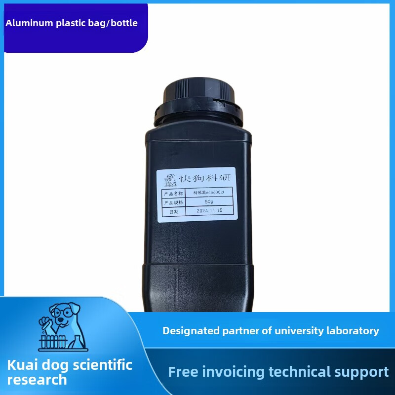 Ethylene Black Conductive Carbon Black P Keqin Black Ecp600Jd Carbon Black Ec300J Bottled C65 Powder Vaporized Carbon Nanofiber 500g (Scientific Research Quality)