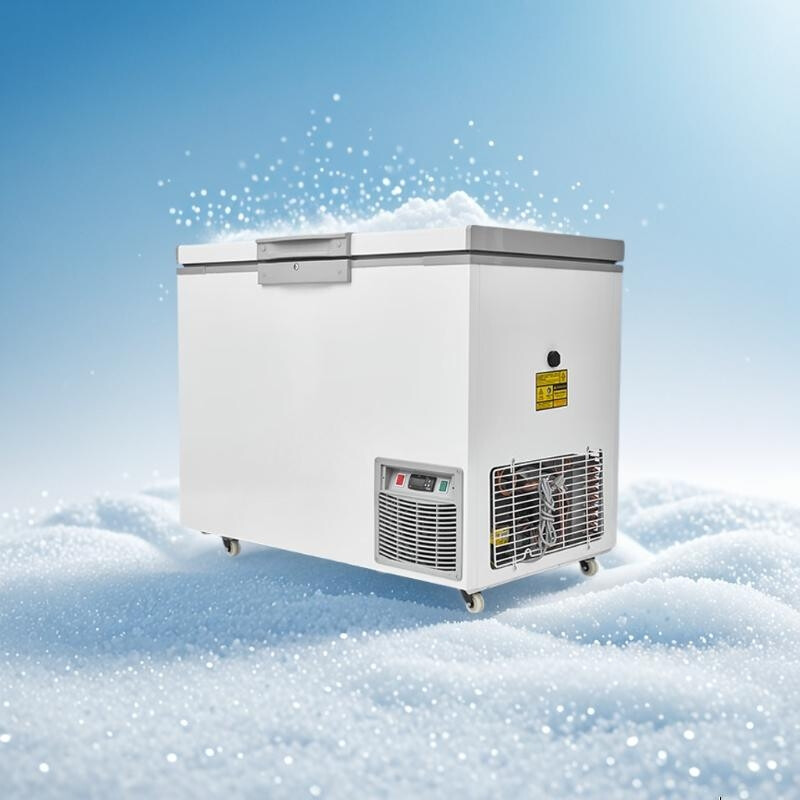 Haoyouyou ultra-low temperature refrigerator - 80 degrees deep freezing quick freezing Internet celebrity dirty coffee ice cup minus 86 vertical laboratory dedicated scientific research vaccine plasma dry ice freezer 108 liters horizontal -40 degrees to -86 degrees adjustable