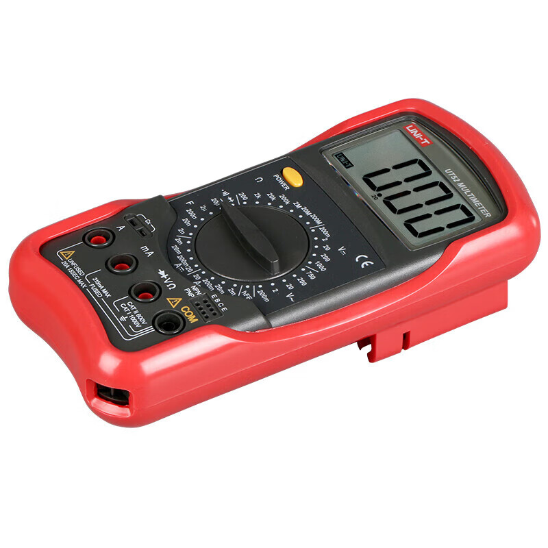 Uni-T UT51/52/UT53 digital multimeter multi-function multimeter high-precision digital display multimeter manual range UT52