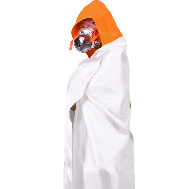 Nano glass fiber fireproof cloak cape fire extinguishing fire blanket household fire protection special home fire escape clothing children's nano escape combination fire protection melting point 1000