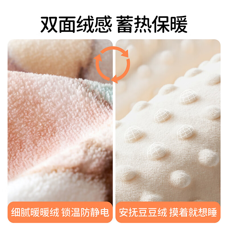 OUYUN baby sleeping bag autumn and winter 1-3 years old children's silk-filled constant temperature anti-kicking baby envelope sleeping bag