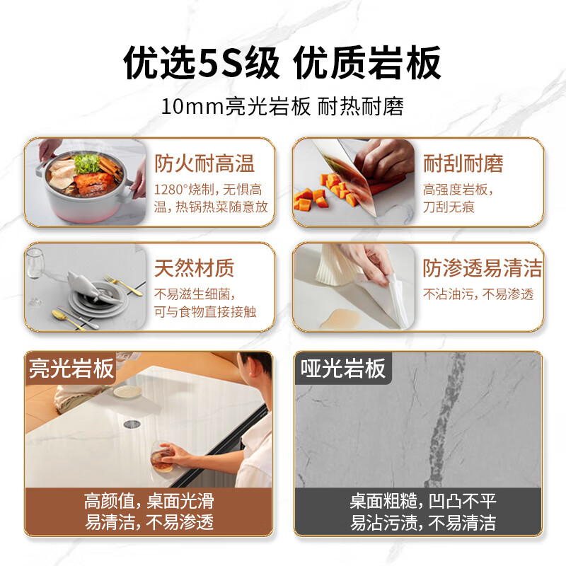 Xinfei's 26-year-old new electric heating table 0.8 meters square fire table stove table integrated heating home living room heating coffee table electric stove multi-functional heating table XYT-2018N