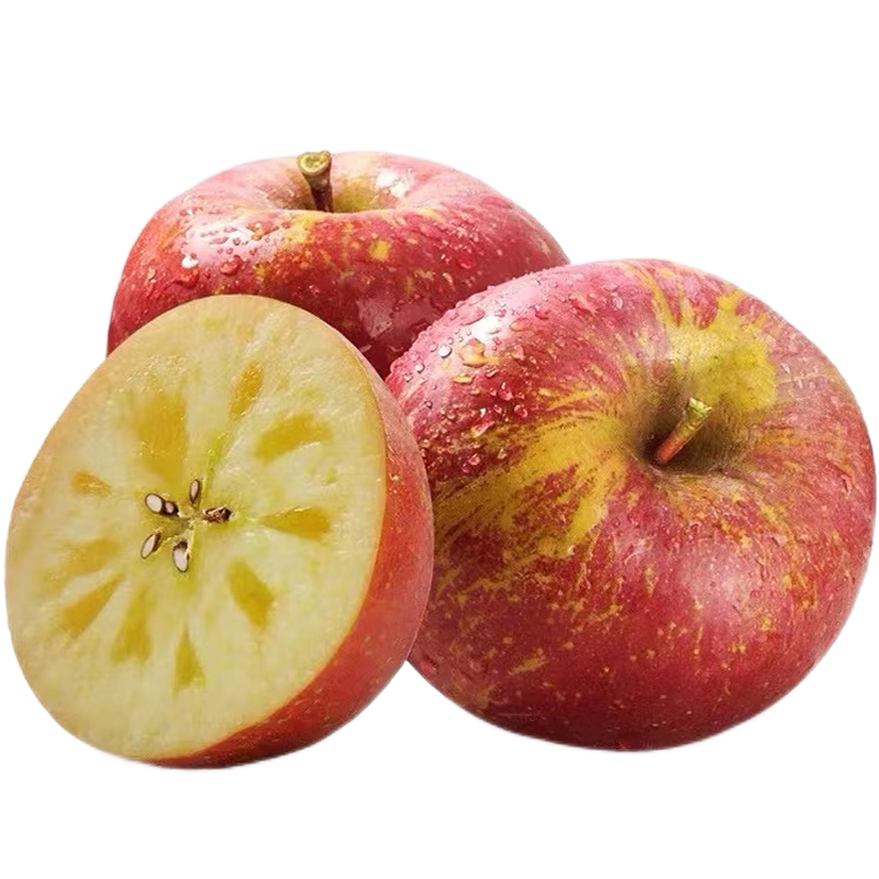 Daliangshan Apple, Yanyuan Apple, Rock Candy Heart Apple, Fruit Gift Box, Straight from the Source, 8 catties, 20-24 pcs, 70-75mm