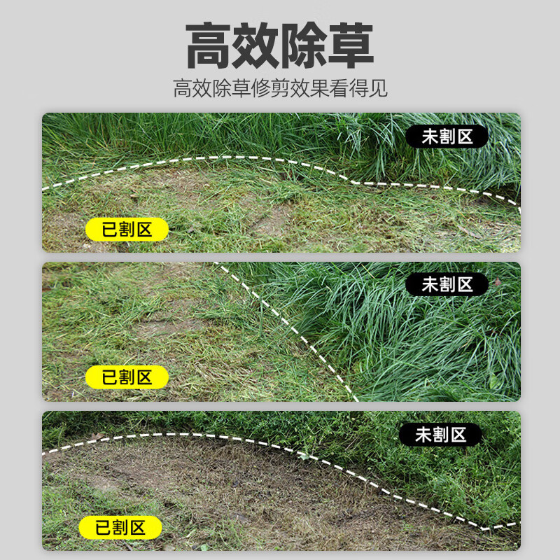 EVANLEY German electric lawn mower rechargeable household handheld lawn mower lithium battery multi-functional lawn mower electric agricultural tool 98VF high power lawn mower - two batteries and one charger