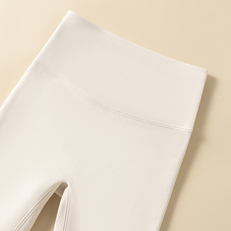 LangSha white shark pants women's winter velvet thickened windproof warm pants 400g can be worn outside yoga slimming leggings