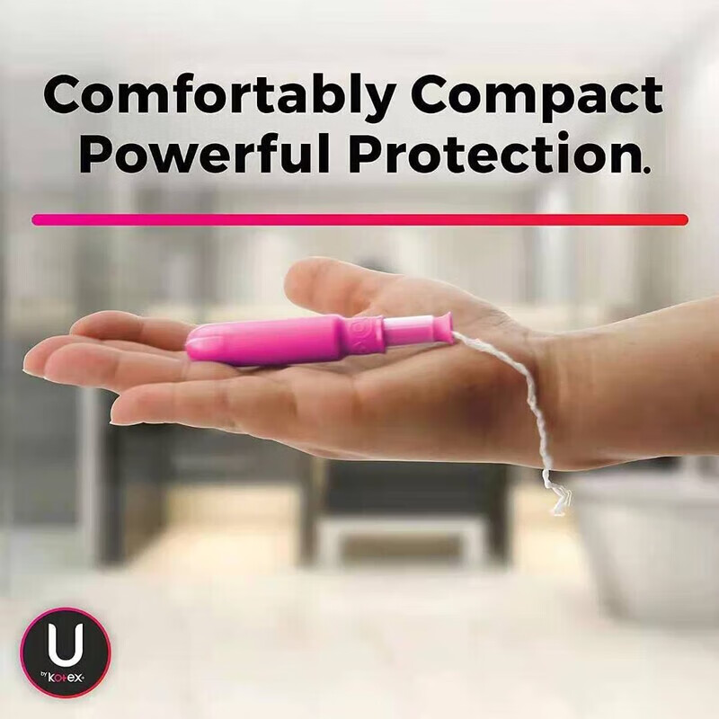 Kotex has ready-made U.S. tampons, swimmable plastic short-tube tampons, no odor, 6 boxes in a box, super plus, large quantities, others
