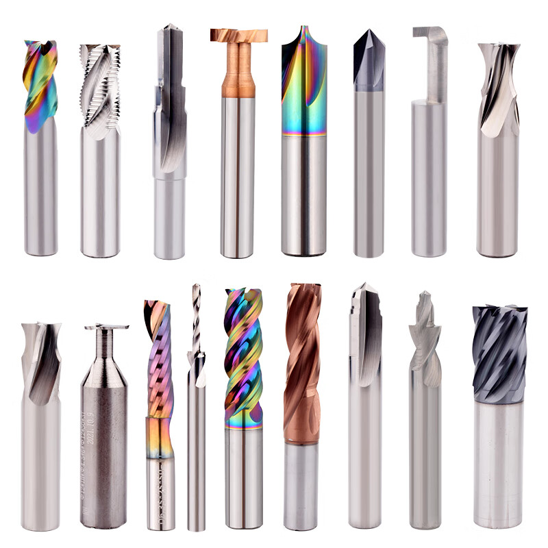 Tungsten steel milling cutter non-standard milling cutter coated alloy forming step drill flat cutter reamer taper custom drill round nose cutter round nose cutter