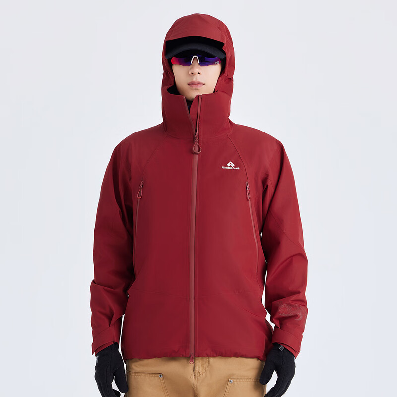 Trailblazer Lin Gengxin's same Jinyiwei Baihu hard shell 3L jacket for men, outdoor mountaineering clothing, autumn jacket for women