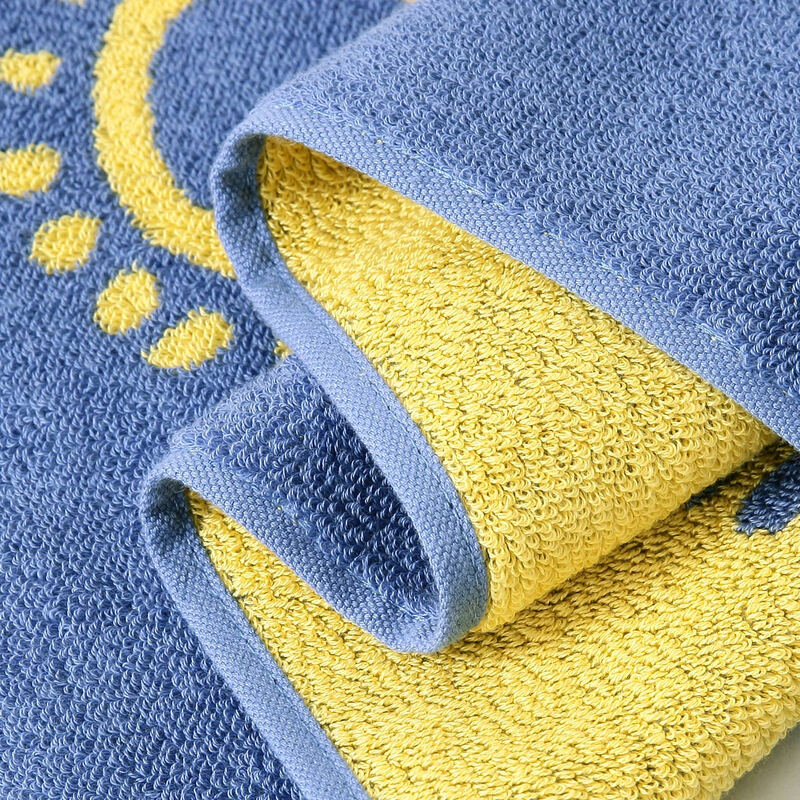 Golden Baby Pure Cotton Towels 2 Case Harlem Xinjiang Cotton Class A Children's Towels for Washing Face, Bathing and Drying Hair 74*35