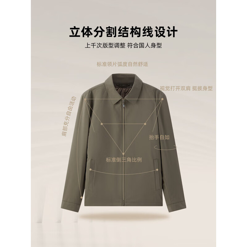 Youngor Removable Liner Executive Jacket 25 Autumn New Jacket Navy Blue L(175/96A)