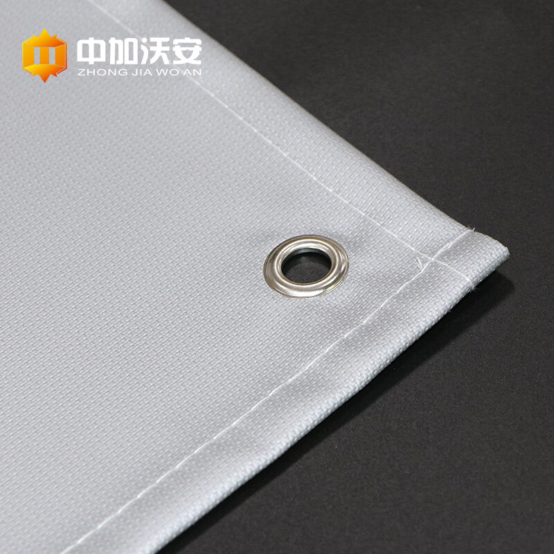 Outdoor camping fireproof cloth picnic barbecue insulation mat flame retardant and high temperature resistant silicone coated fiberglass fireproof blanket large silver gray double-sided silicone fireproof mat丨110*70CM (heat insulation resistance