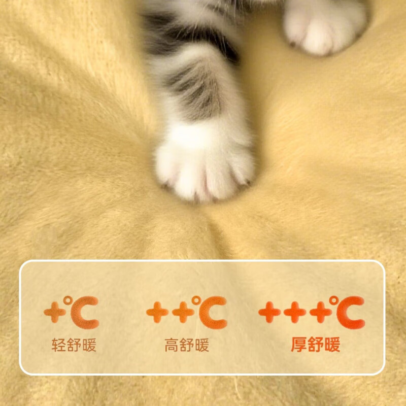 Bei Chuzhong Cat House Warm Winter Closed Cat House Thickened Small and Medium Dog Kennel Winter Special for Four Seasons Removable and Washable Shishi Ruyi-Orange Suitable for children under 8 pounds Skin-friendly and comfortable Cute style