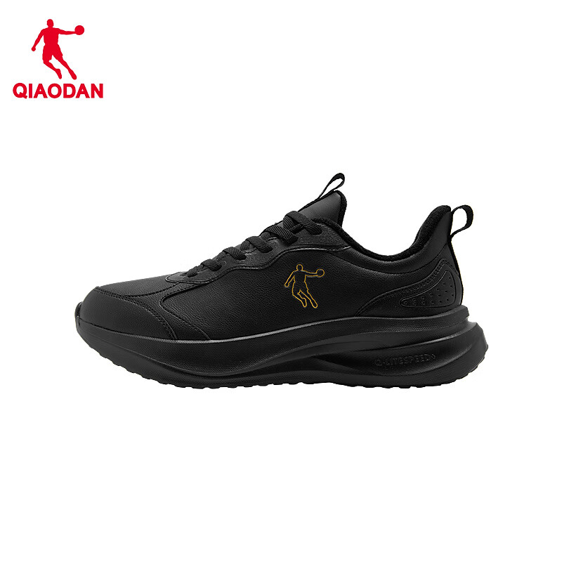 Jordan sports shoes men's leather and velvet winter warm shock-absorbing casual shoes men's running shoes