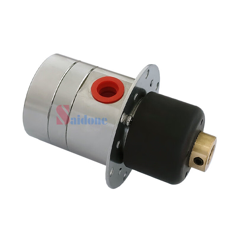 Small gear oil pump manufacturer rotor pump micro corrosion-resistant dosing metering pump honey filling magnetic gear pump 60W brushless motor