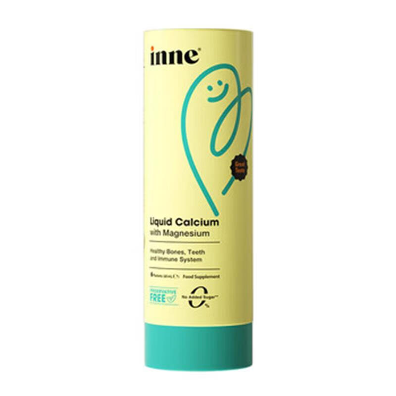 Inne for you dha infants 0-3 years old dha children 3-12 years old algae oil DHA children high purity 0 added calcium magnesium zinc strawberry flavor trial pack 60ml*1 bottle