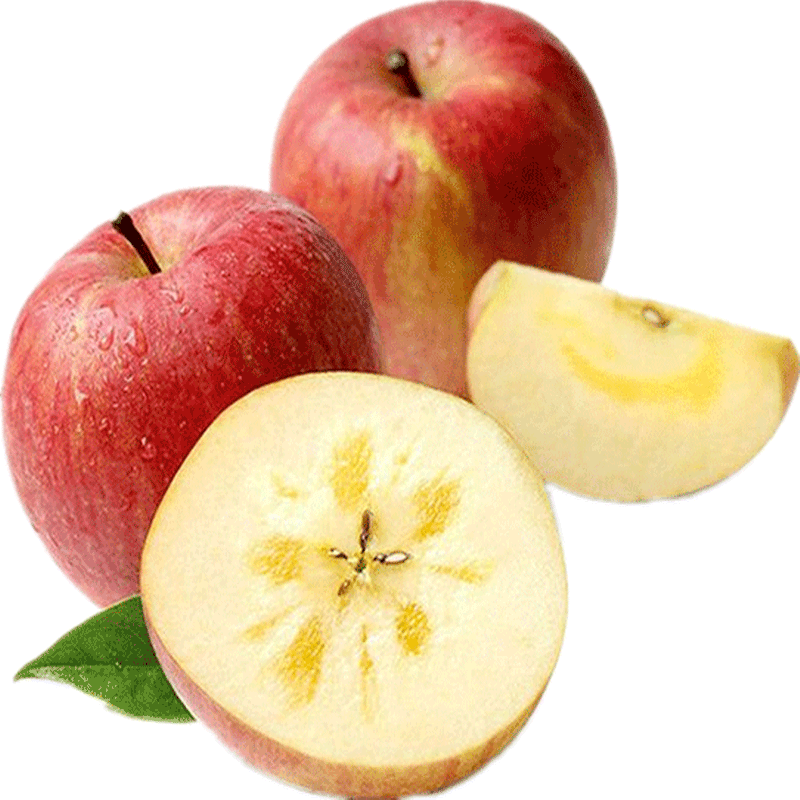 Daliangshan Apple, Yanyuan Apple, Rock Candy Heart Apple, Fruit Gift Box, Straight from the Source, 8 catties, 20-24 pcs, 70-75mm