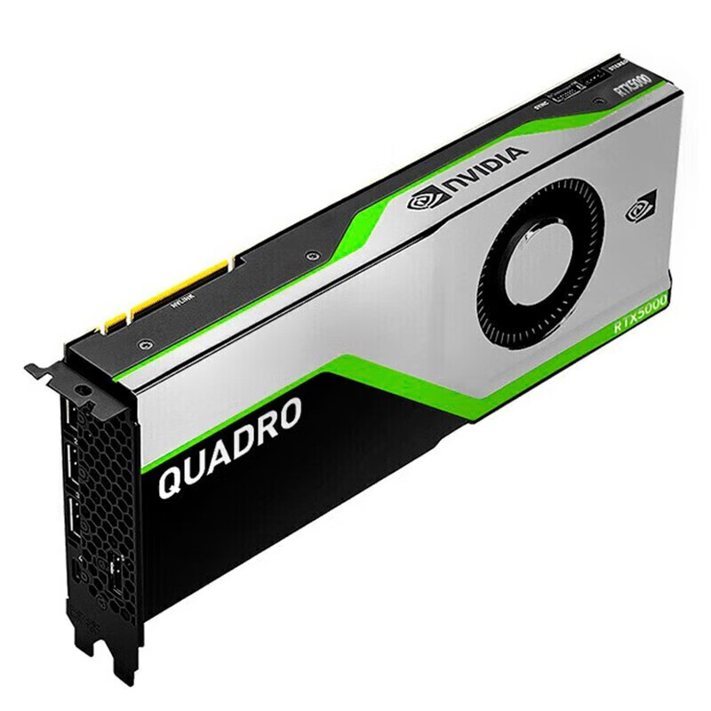 NVIDIA RTX 5000 16G GDDR6 professional graphics card Turing architecture/3072 CUDA core/48 RT Core industrial packaging
