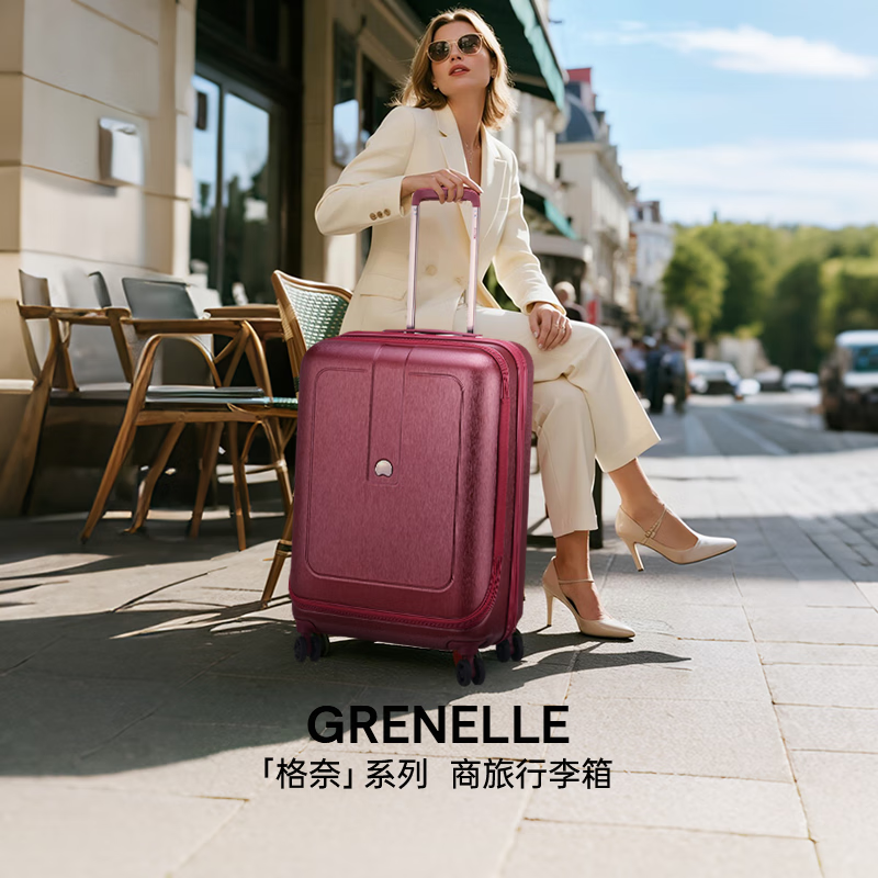 DELSEY Trolley Case French Ambassador 20-Inch Suitcase Carry-on Case Suitcase Code Lock Silent Wheel