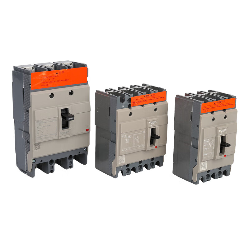 Schneider plastic case vacuum circuit breaker 20-630A air switch 160/250S 3P 4P 3P 20A