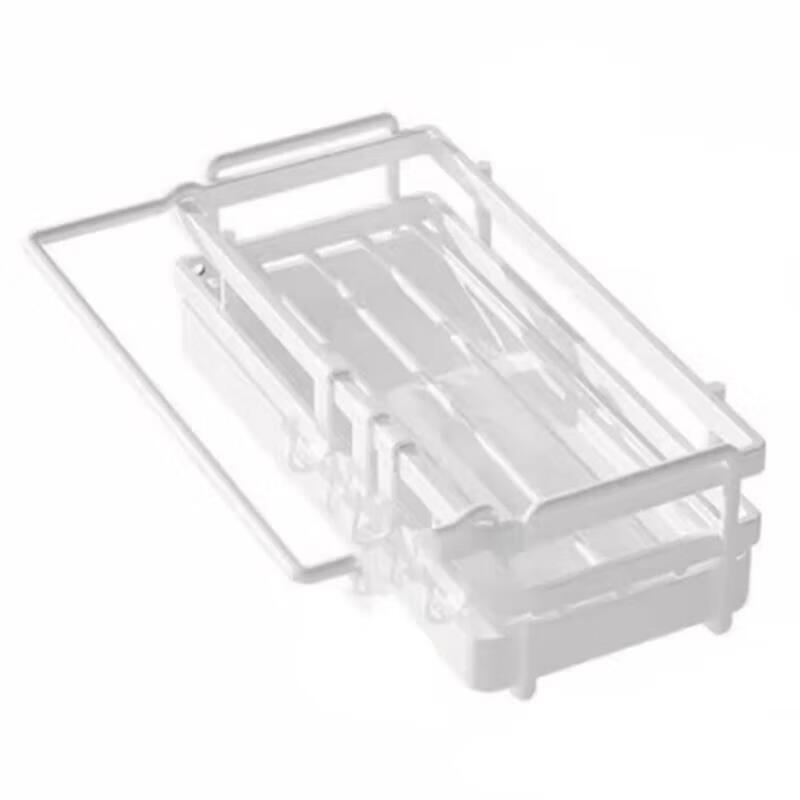 JCZS German brand rag drain rack kitchen punch-free storage rack household wall-mounted sink faucet storage rack black rag rack with rod