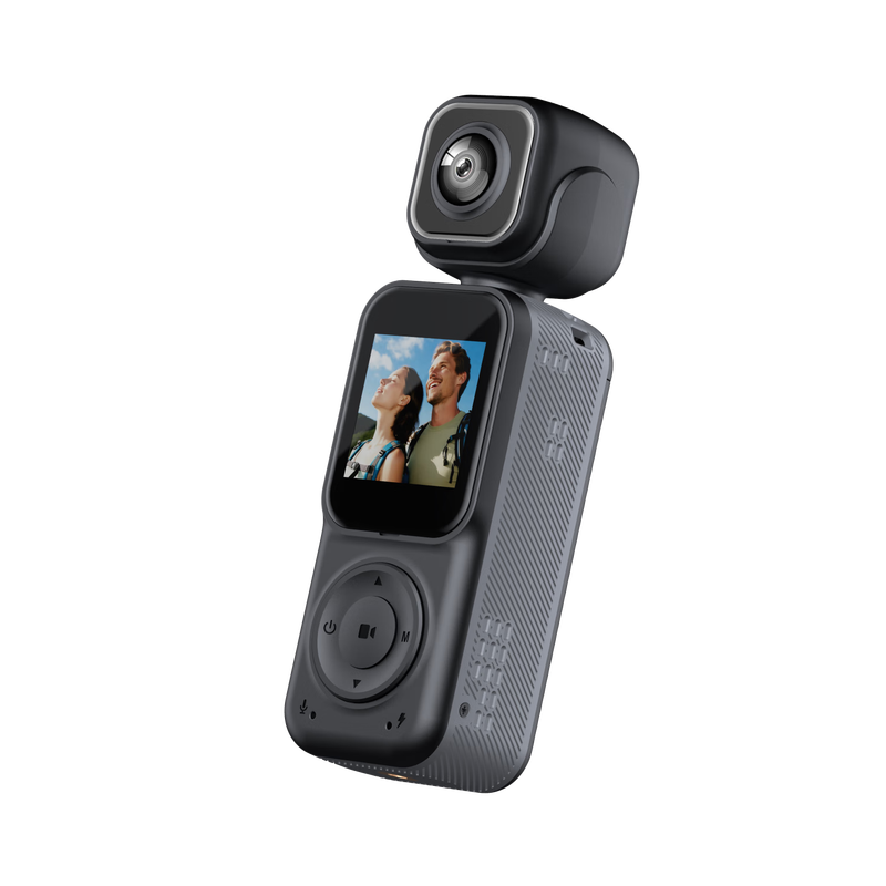 Qianli 4K dual camera HD camera cycling sports body recorder HD video recording artifact video recorder portable audio recording small battery camera Q3 dual camera simultaneous recording + AP interconnection 128G