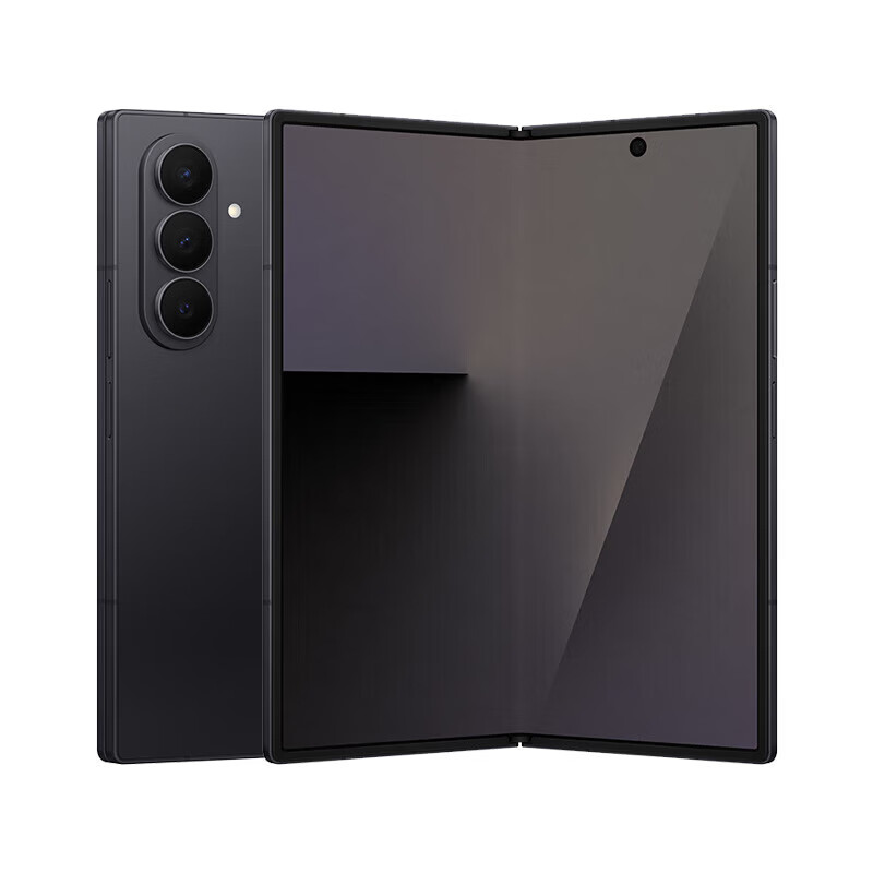 Samsung Galaxy Z Fold7 Ultra-thin 8-inch large screen 200 million pixel main camera Folding screen mobile phone 7-day machine 12GB+512GB Secret Shadow Black