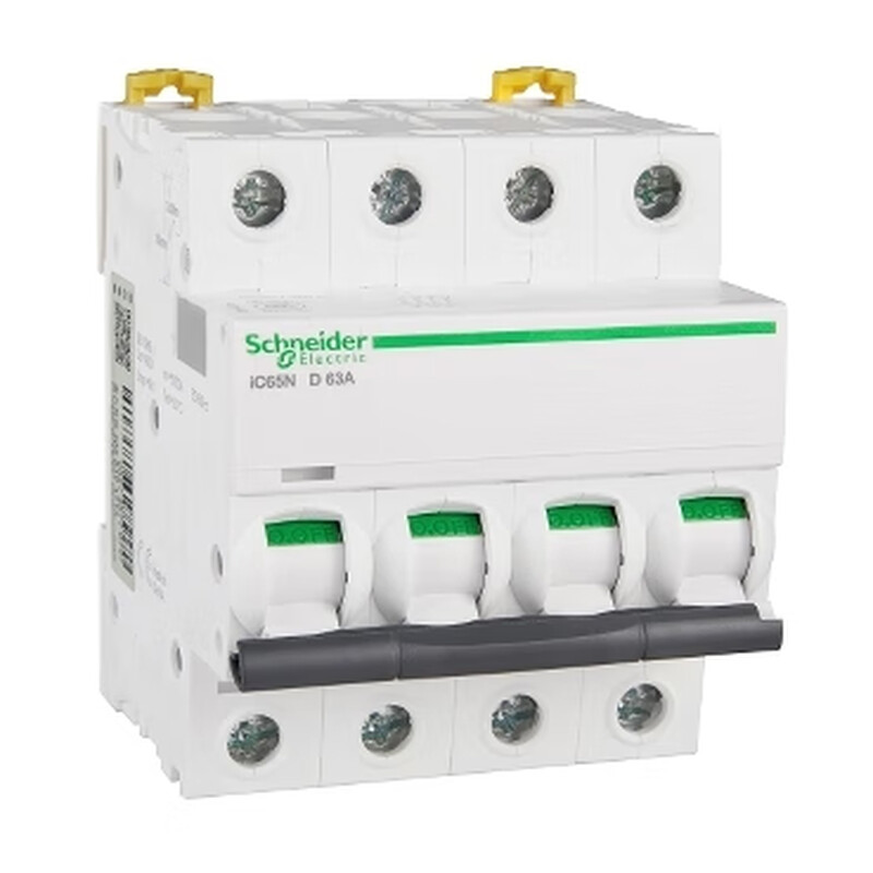 Schneider air switch iC65N (D type) small circuit breaker without leakage protector 100A 3P