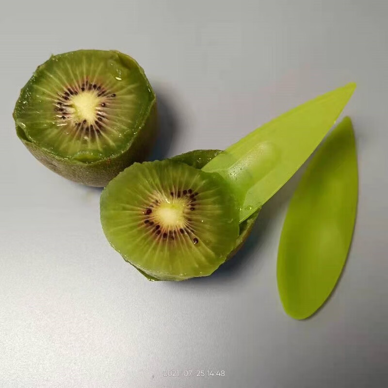 He Jiagong's kiwi fruit eating tool, kiwi fruit opening tool, kiwi fruit opener spoon, 10,000 pieces individually packaged e-commerce, 2 fruit openers