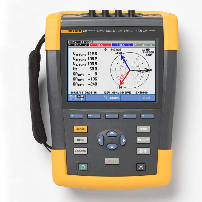 Fluke fluke434-II/F435-II/F437-II/F438-II/F345 power quality analyzer FLUKE_438-II