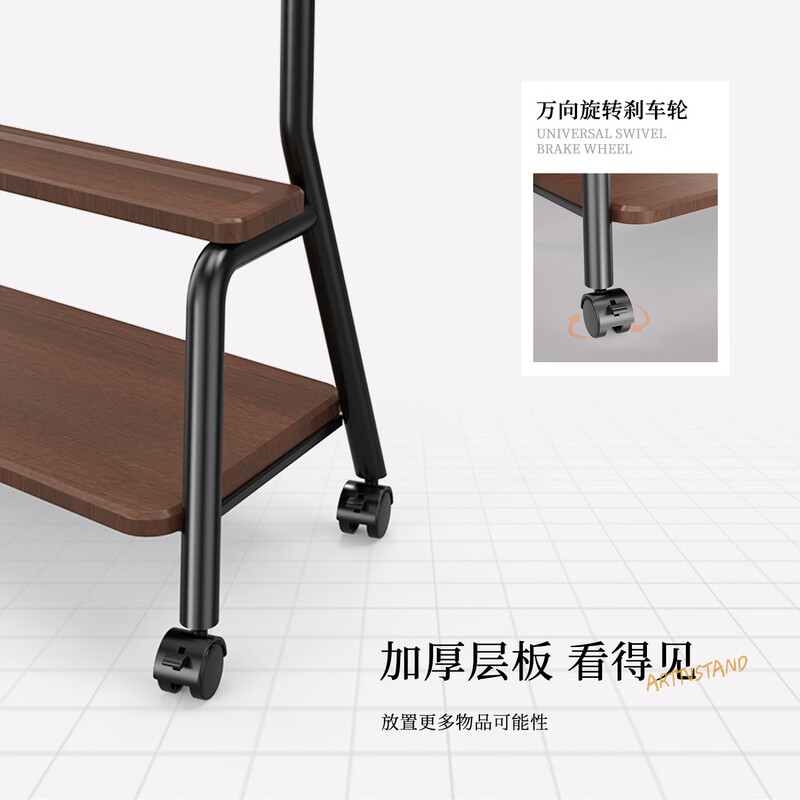 ProPre mobile TV stand floor (42-75 inches) mobile TV cabinet TV art stand suitable for Sony Huawei Skyworth Hisense TCL floor cart