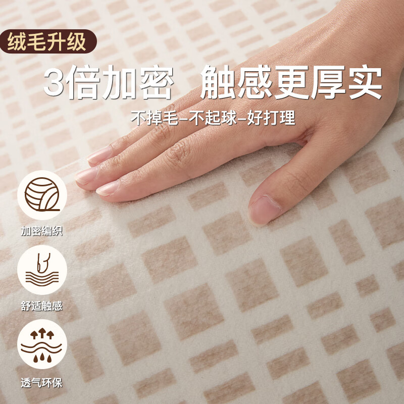 St. Valentine bedroom carpet, bedside blanket, high-end living room bedside no-wash thickened waterproof and anti-slip floor mat 60*120cm
