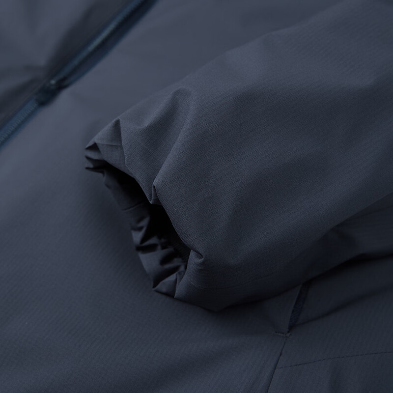 Septwolves Jacket Men's Autumn and Winter New Stand Collar Windproof and Waterproof Business Casual Cotton Warm and Coldproof Thick Men's Jacket Trendy Navy Blue Lined Cotton 2XL