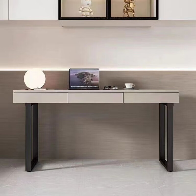 He Jiagong iron table leg bracket bar leg desk leg sideboard table leg dressing table leg bracket dining table leg stand default matte black (single) width 30 height 100 (bar foot) mouth shape single