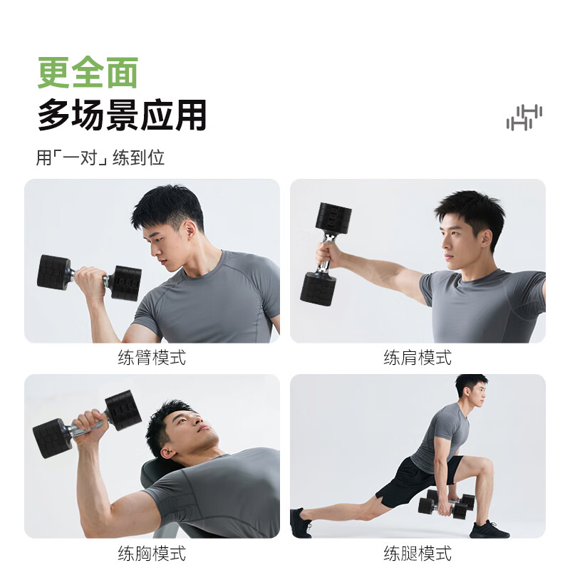 Schvodon dumbbells adjustable household pure steel dumbbells removable quick-adjustable dumbbells for men and women fitness sports equipment set second generation black 10kg pair 5kgx2 pieces