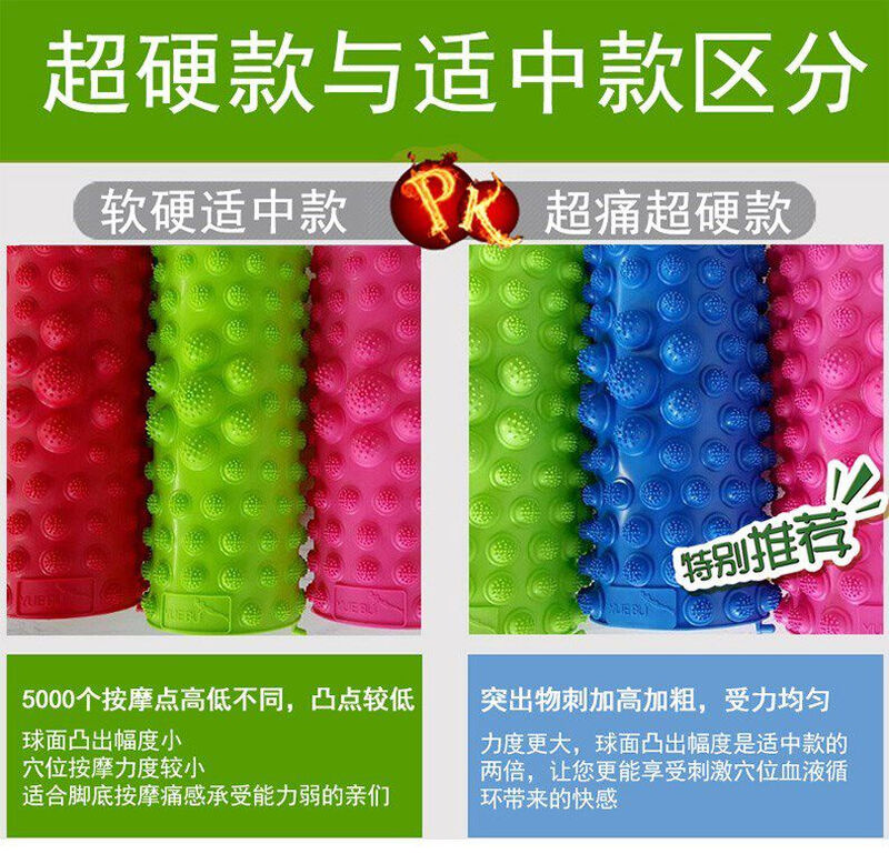 Hard foot toe pressure plate paper foot massage mat for home silicone for the elderly to exercise and walk at home for foot acupuncture stimulation soft and hard moderate large board