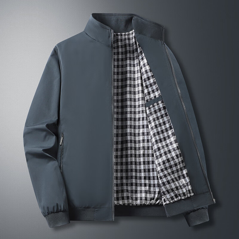 Guqian middle-aged and elderly jackets with cotton and thickening to keep warm and windproof tops daddy jackets large size men's outdoor work clothes 9985 black L recommended 100-115 catties