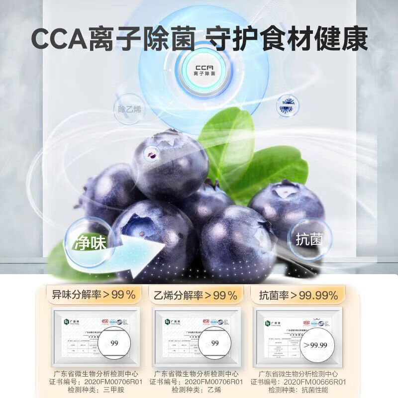 Rongsheng 632L side-by-side door refrigerator ultra-large capacity household first-class energy efficiency air-cooled frost-free dual frequency conversion energy-saving large freezer trade-in BCD-632WD11HP national subsidy