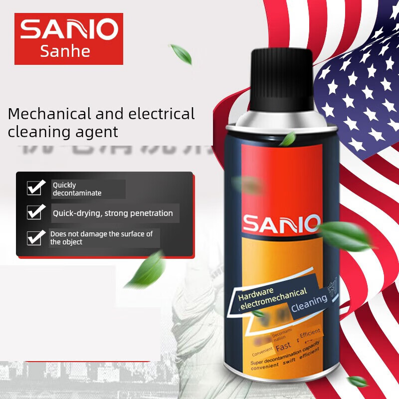 Sanhe Hardware Electromechanical Special Cleaning Agent Carburetor Motor Coil Oil Removal Dissolving and Cleaning Mechanical Sludge Whole Box Price of 12 Bottles