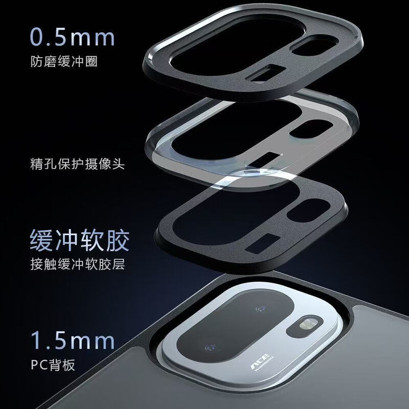 Langling skin-friendly micro-sand suitable for OnePlus ACE 6/6T mobile phone case OnePlus ace 6/6T protective case lens all-inclusive frosted ultra-thin anti-fall anti-fingerprint protective case