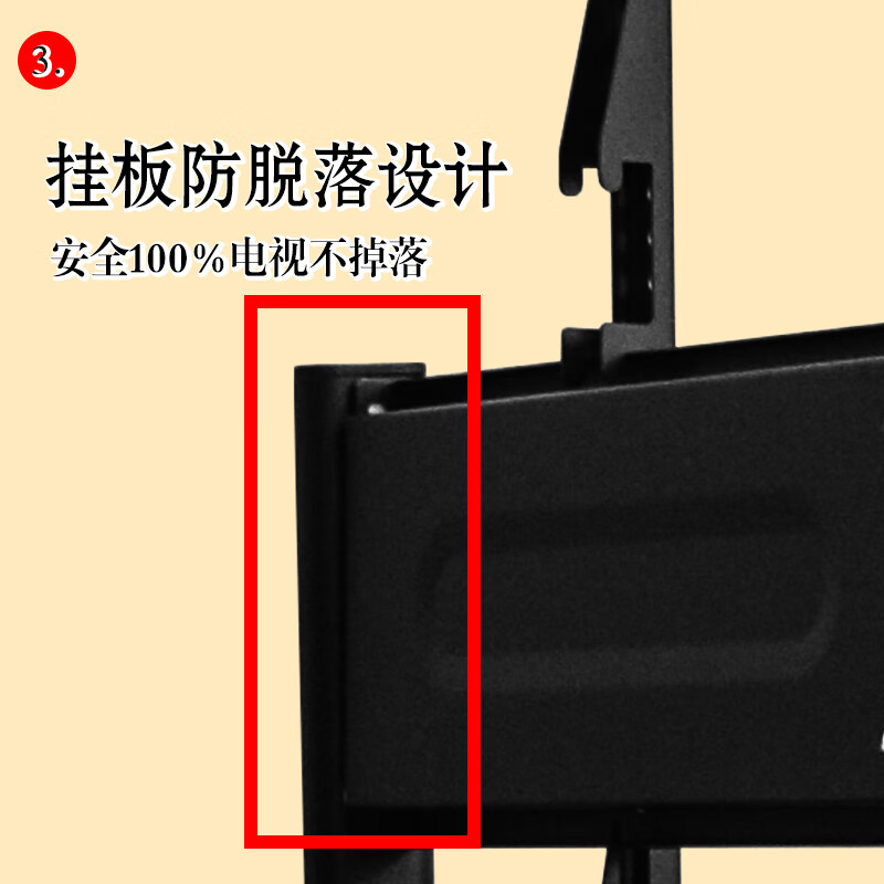 VMMOUNT beautiful mobile TV stand 50-150 inches TV mobile stand simple herringbone TV stand TV floor-standing all-in-one mobile TV stand optional specifications black/grey 25 60-100 inches load-bearing 160kg including bracket installation costs