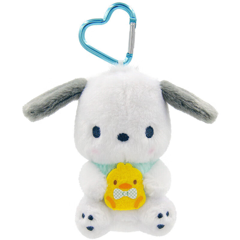 Sanrio genuine authorized Coolomi Melody KT cat pudding dog penguin plush doll pendant bag keychain 13cm line pudding dog pendant genuine authorized + anti-counterfeiting label