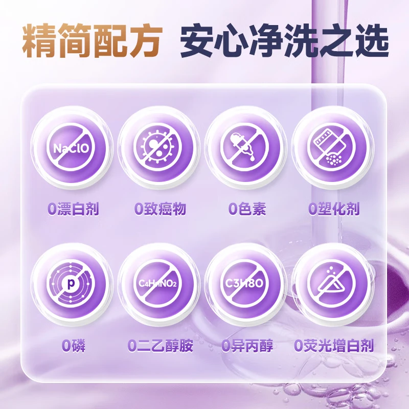 Three Squirrels Living Museum Fragrance Antibacterial Laundry Detergent 6 catties Bottled Stain Remover Antibacterial Skin Friendly Master Fragrance Lasting Fragrance Easy New Year Gift