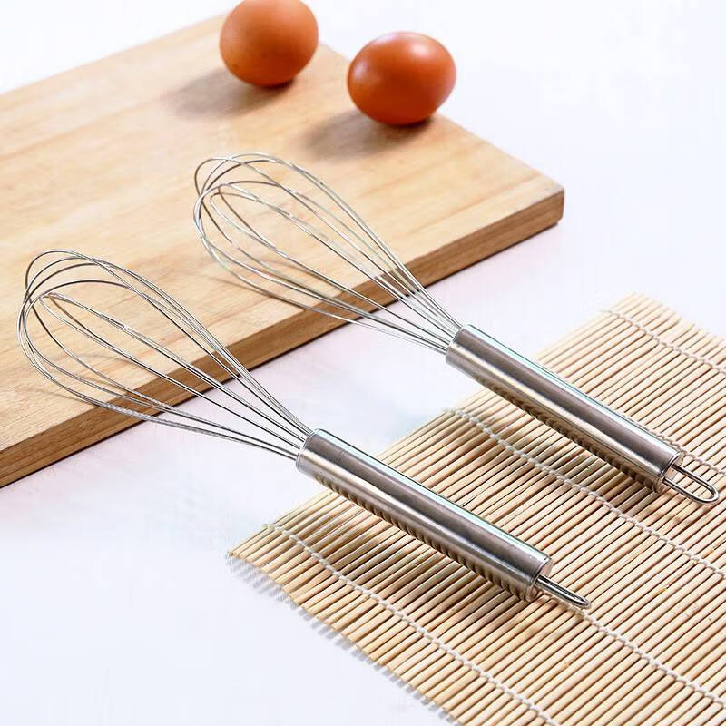Wing Fantasy 1 Kitchen Stainless Steel Manual Egg Beater Egg Stirrer Egg Stirrer Cream Stirrer Baking Cream 1 Stainless Steel Manual Egg Beater (