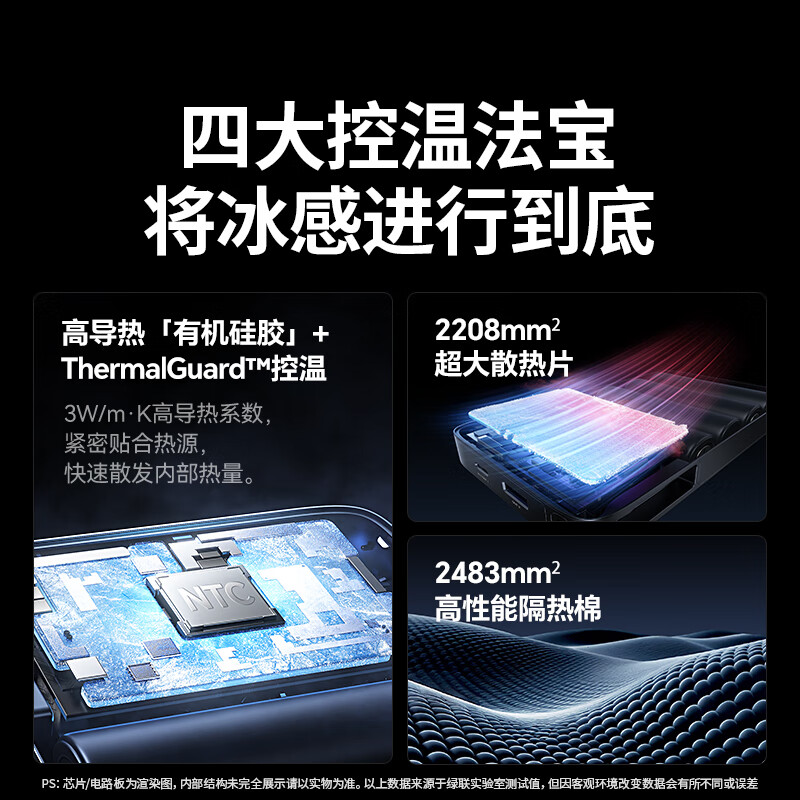 Green Alliance 3C certified, can be used on airplanes, super power block 100W laptop power bank with built-in cable 20000 mAh PD fast charging, large capacity mobile power supply, suitable for Xiaomi and Apple