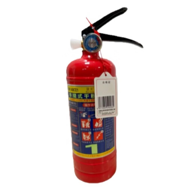 Long portable dry powder fire extinguisher MF/ABCE1