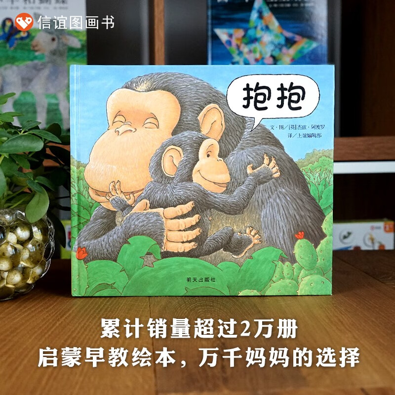 Xinyi World Selected Picture Books Hug Picture Books 0-3 Years Old Best-Selling Global Parent-Child Books Story Books Family Care and Warm Picture Books Bedtime Enlightenment Picture Books for Infants and Toddlers Children's Story Books
