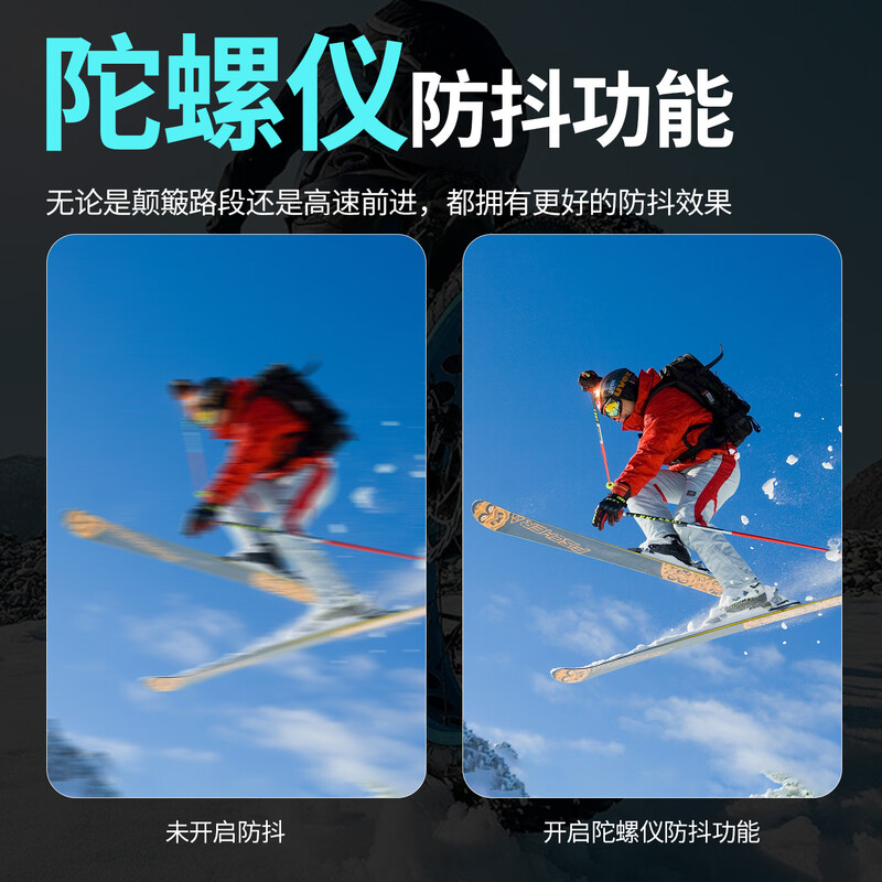 KomeryPX3 digital pocket action camera HD 5K handheld anti-shake camera beauty filter travel vlog selfie black touch screen version 128G