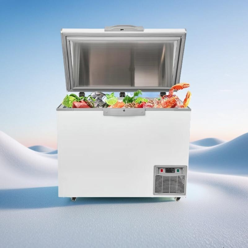 Haoyiyou ultra-low temperature freezer - 60 degrees household quick-frozen deep-freezing seafood freezer minus 80 degrees quick-frozen commercial salmon freezer minus 65 degrees 200 liters 950*750*900mm