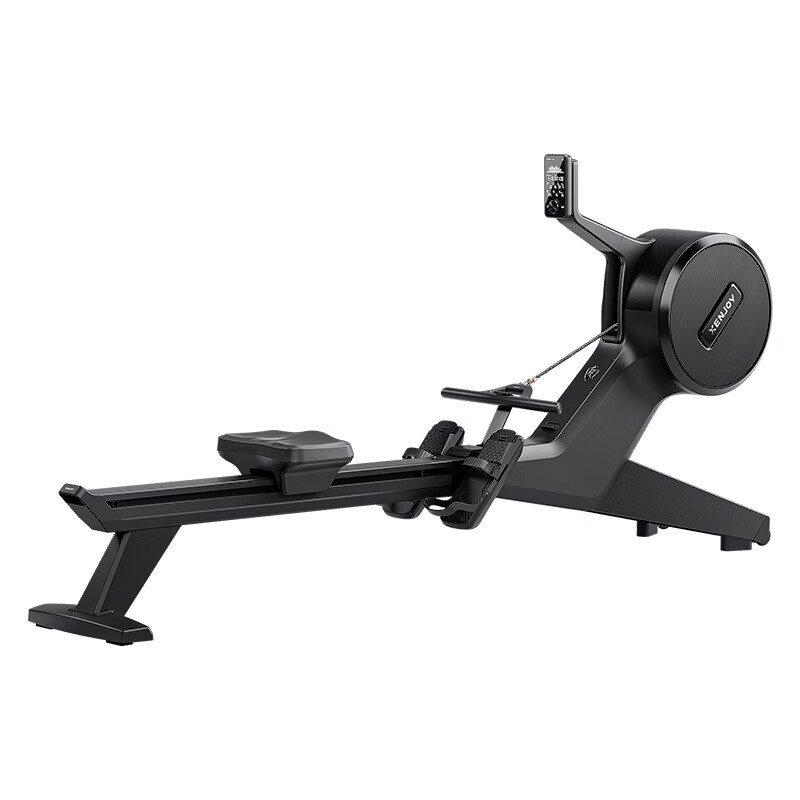 Jueying XJ-CR990 high-end commercial wind resistance magnetic resistance double resistance rowing machine smart home fitness equipment silent folding black XJ-CR990